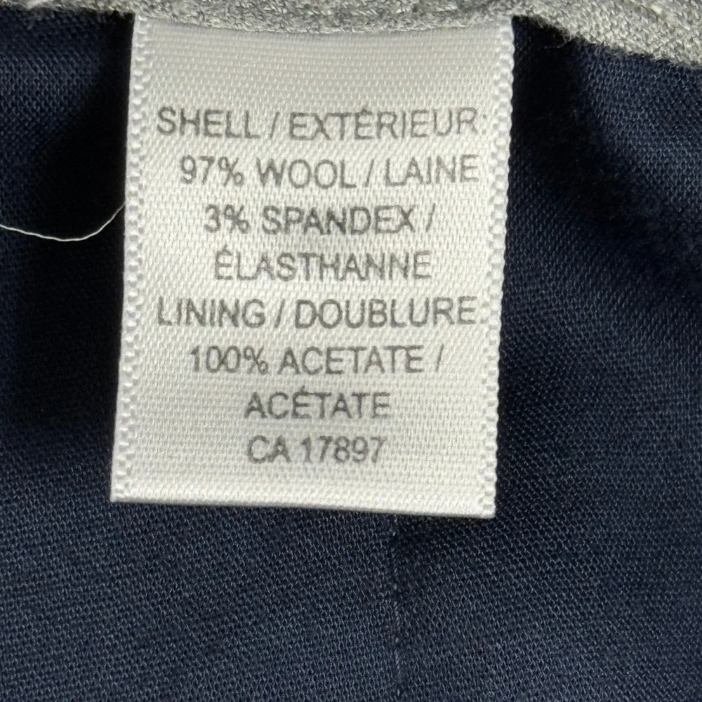 Banana Republic Dress Pants 38x33 Classic Fit Textured Wool Blend Brown Textured